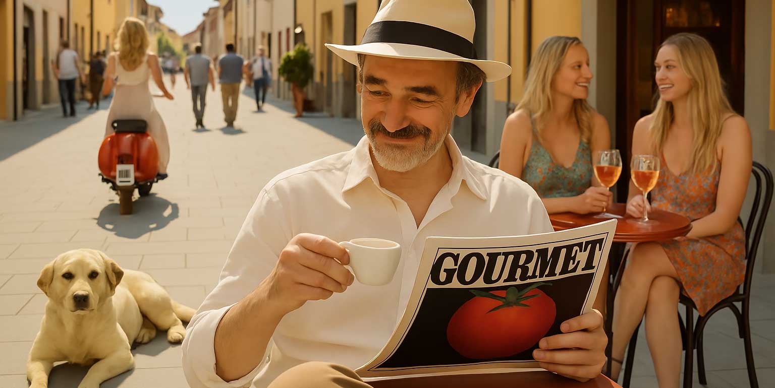 La Perla del Gusto in Presse und Medien