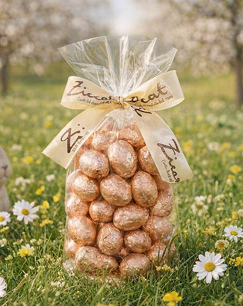 Ovetti Cioccolato al latte ed alle Nocciole Gianduja - Feine Schokoladeneier aus Turin (Piemont) 200g