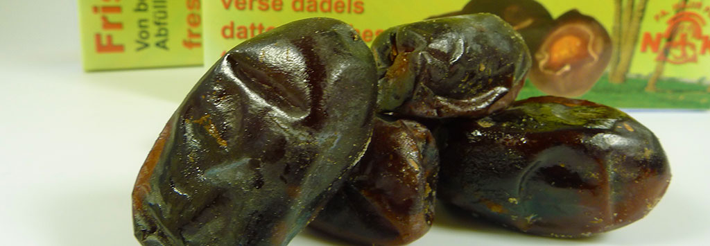 Frische Datteln aus dem Iran