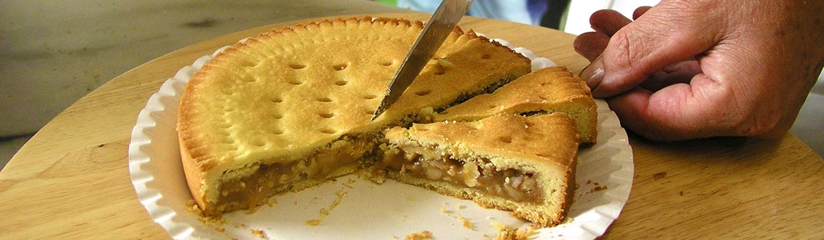 Kaiserstühler Walnusstorte - von Spezialitätenbäcker Daniel Jenne nach dem Originalrezept von Werner Weber gebacken