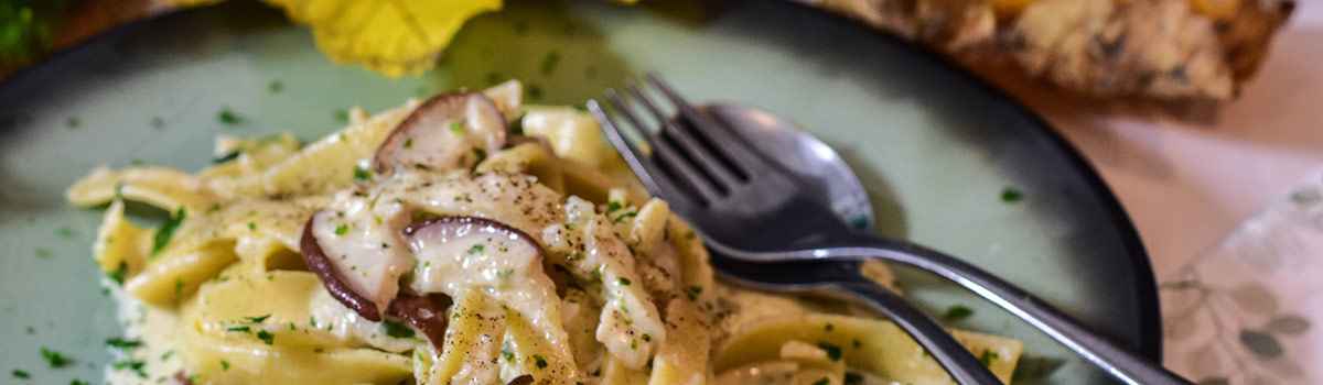 Pasta mit Steinpilzsauce