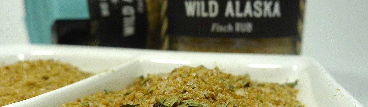 BBQ Wild Alaska Fisch Rub BIO & FAIR - Kräuter-Gewürzmischung, speziell für gegrillten Lachs, 70g