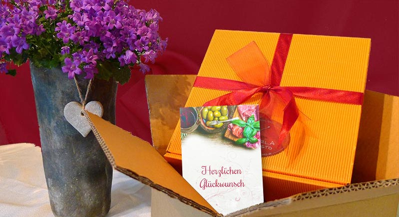 Der Geschenkservice von La Perla del Gusto