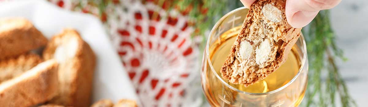 Vin Santo und Cantucchini