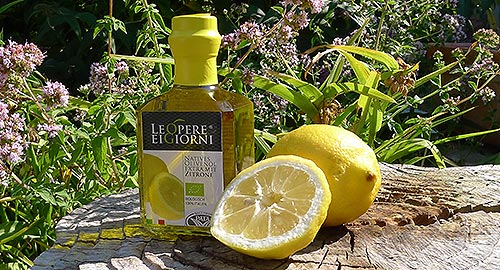 Olio Extravergine di Oliva limone BIO-Würzöl