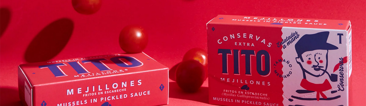 Mejillones Picantes en Escabeche - Miesmuscheln in pikanter Escabeche-Sauce aus Galicien (Spanien)